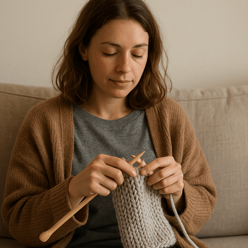 Warum Stricken wieder glücklich macht – auch ohne Perfektion - BONIFAKTUR