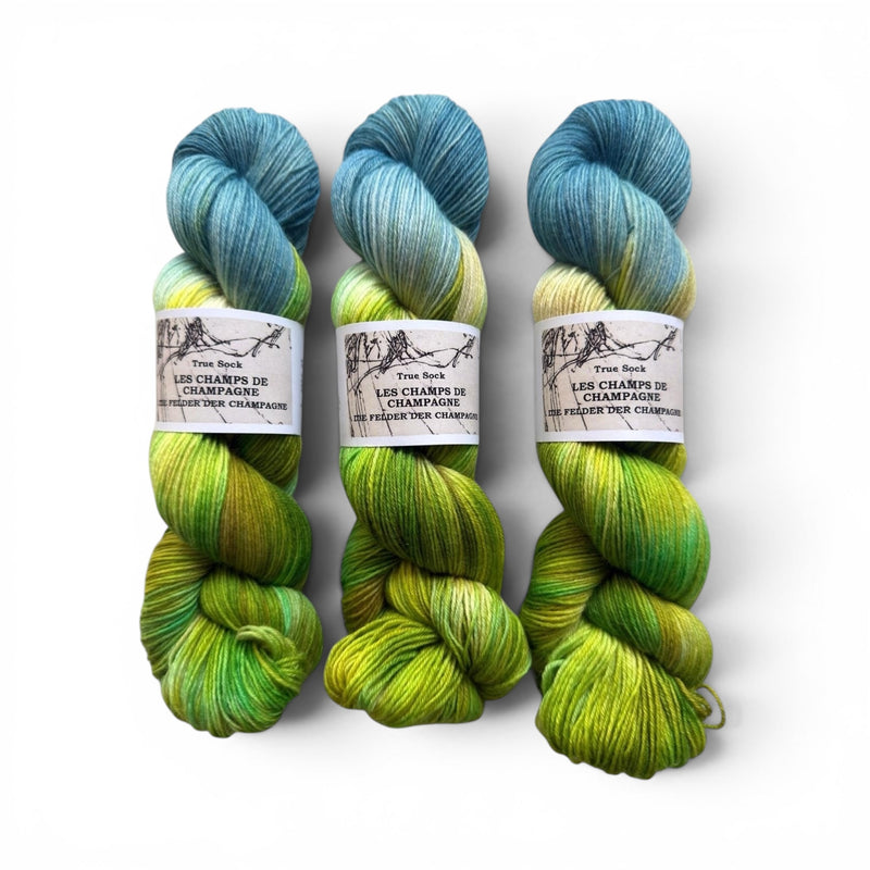 Atelier Franziska Uhl HANDGEFÄRBTE SOCKENWOLLE - TRUE SOCK