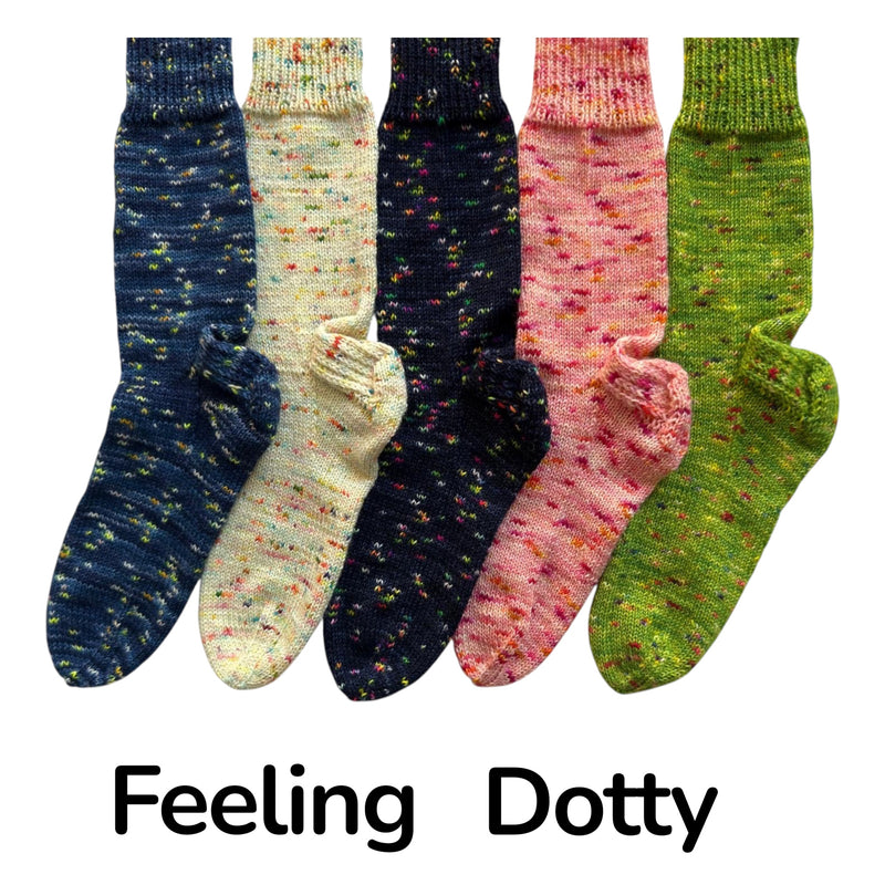 Atelier Franziska Uhl HANDGEFÄRBTE SOCKENWOLLE - TRUE SOCK