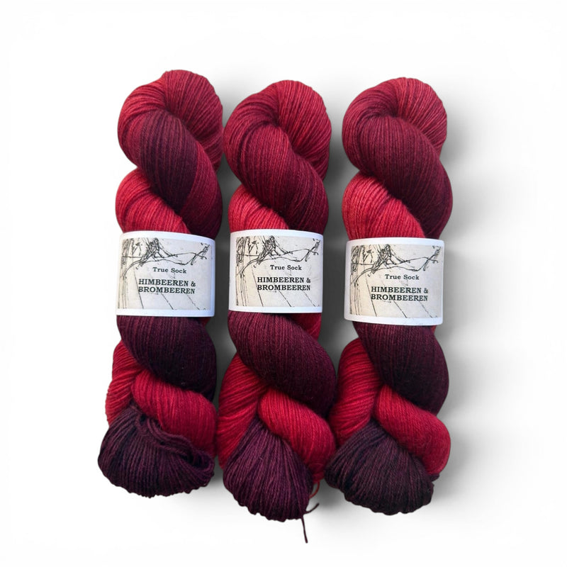 Atelier Franziska Uhl HANDGEFÄRBTE SOCKENWOLLE - TRUE SOCK