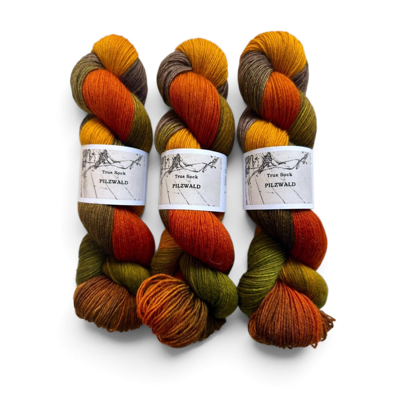 Atelier Franziska Uhl HANDGEFÄRBTE SOCKENWOLLE - TRUE SOCK