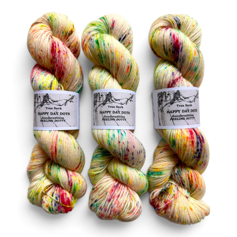 Atelier Franziska Uhl HANDGEFÄRBTE SOCKENWOLLE - TRUE SOCK