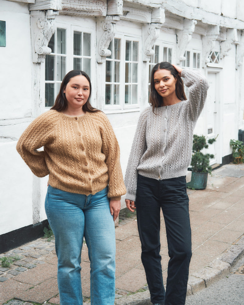 Waffle Cardigan – Strickanleitung & Garnpaket