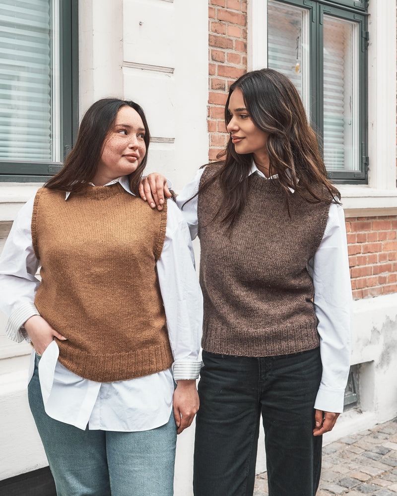 Olive's Vest – Strickanleitung & Garnpaket - BONIFAKTUR