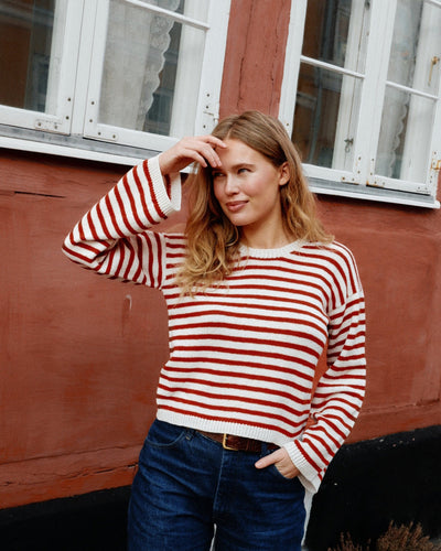 Samsø Pullover – Strickanleitung & Garnpaket