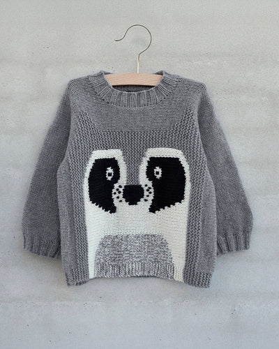 Olives Racoon – Strickanleitung & Garnpaket