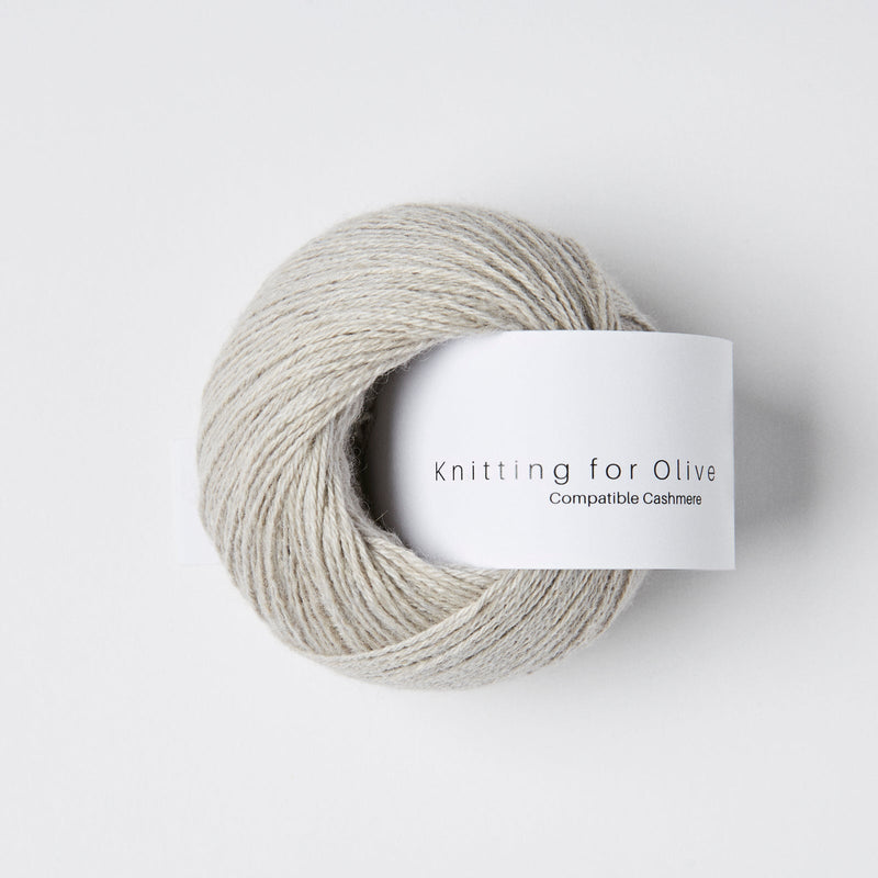 Knitting for Olive Compatible Cashmere in Oatmeal: Kaschmirgarn in Lace-Stärke
