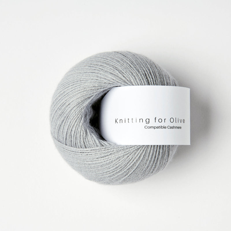 Knitting for Olive Compatible Cashmere in Soft Blue: Kaschmirgarn in Lace-Stärke