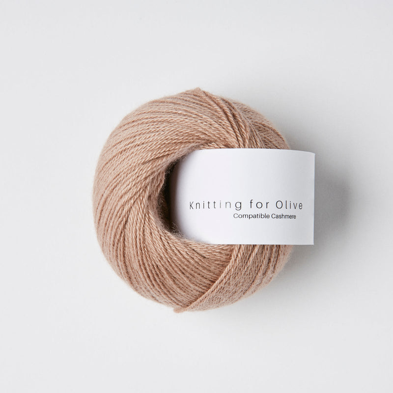 Knitting for Olive Compatible Cashmere in Rose Clay: Kaschmirgarn in Lace-Stärke