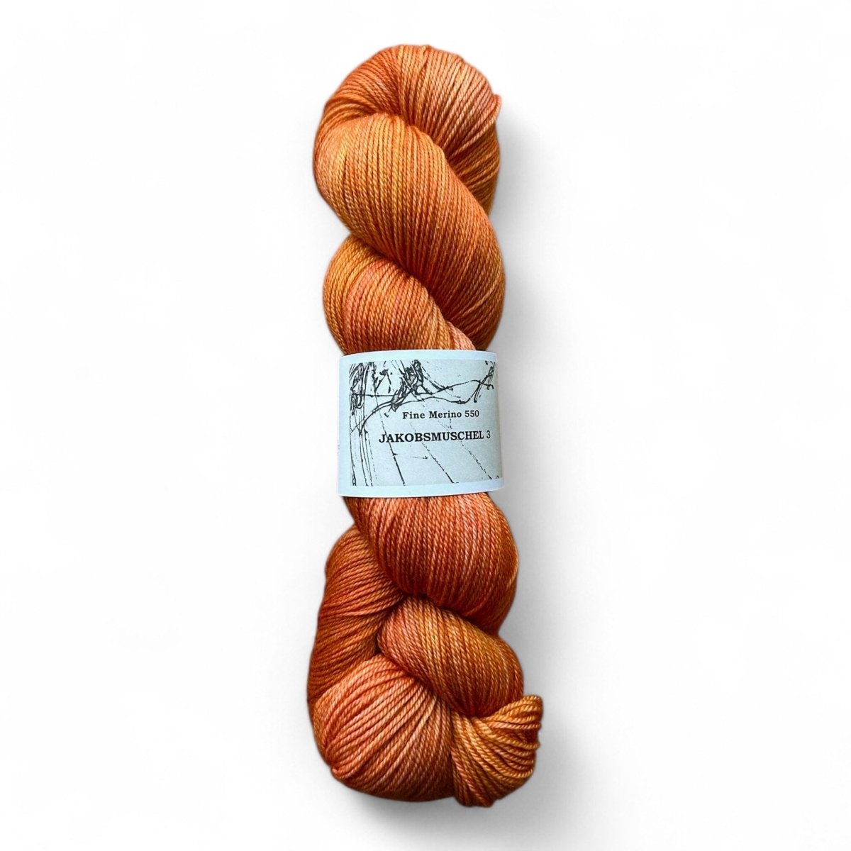 Atelier Franziska Uhl Fine Merino 550 - BONIFAKTUR - JAKOBSMUSCHEL 3 - Atelier Franziska Uhl Atelier Franziska Uhl Fine Merino 550 JAKOBSMUSCHEL 3