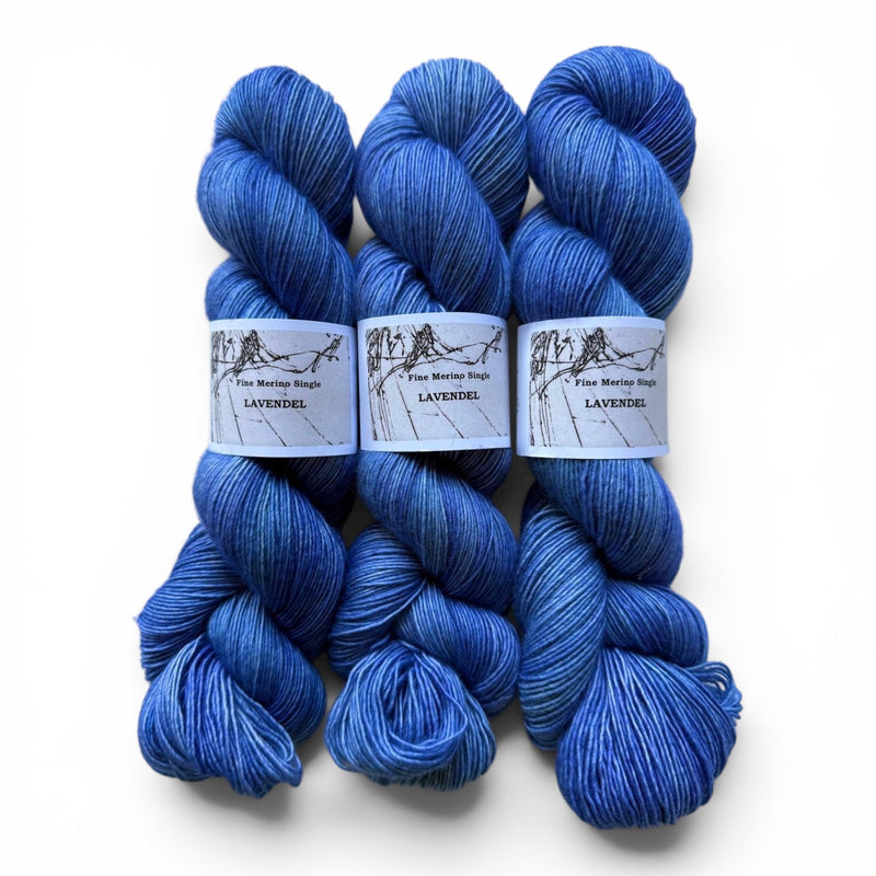 Atelier Franziska Uhl FINE MERINO SINGLE - BONIFAKTUR - Lavendel - Atelier Franziska Uhl FINE MERINO SINGLE