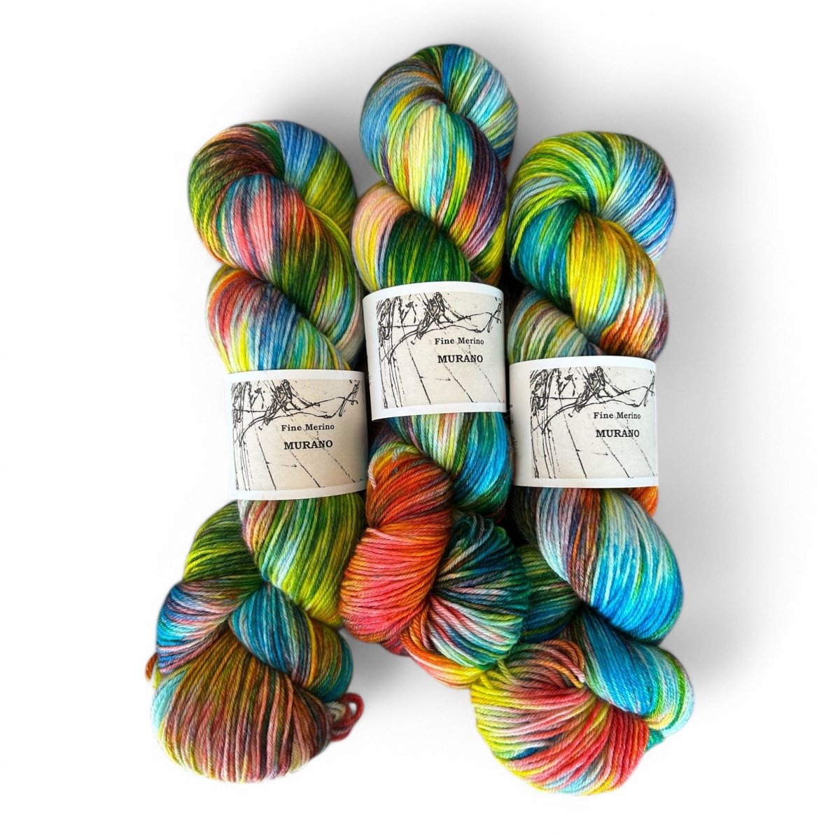 Atelier Franziska Uhl Fine Merino Sock - BONIFAKTUR - Murano - Atelier Franziska Uhl Atelier Franziska Uhl Fine Merino Sock Murano