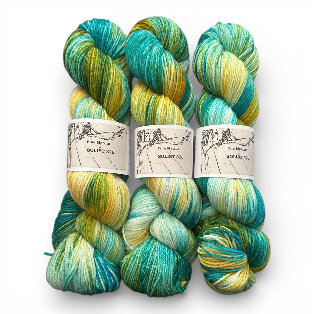 Atelier Franziska Uhl Fine Merino Sock „SOLISTEN“ - BONIFAKTUR - Solist 326 - Atelier Franziska Uhl Fine Merino Sock „SOLISTEN“