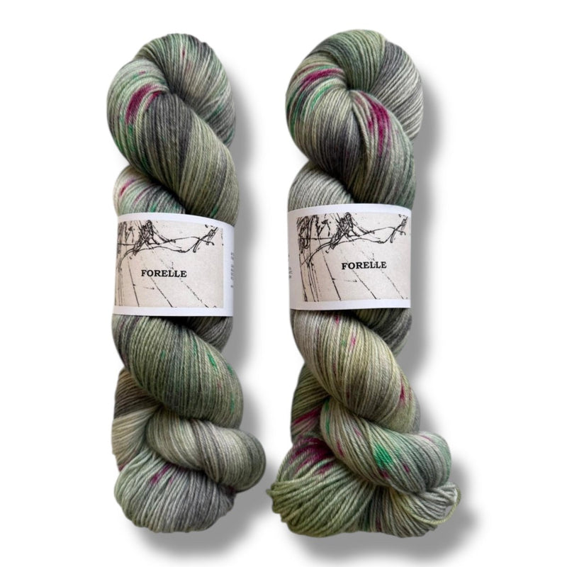 Atelier Franziska Uhl HANDGEFÄRBTE SOCKENWOLLE - TRUE SOCK - BONIFAKTUR - Forelle - Atelier Franziska Uhl HANDGEFÄRBTE SOCKENWOLLE - TRUE SOCK