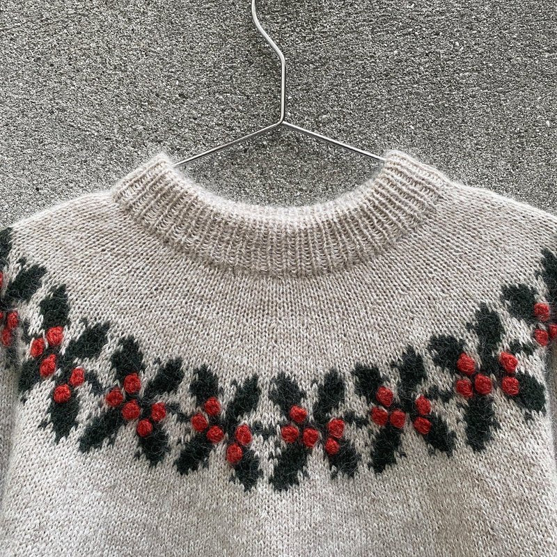 Holly Sweater – Strickanleitung & Garnpaket - BONIFAKTUR - Kleinste - Holly Sweater – Strickanleitung & Garnpaket