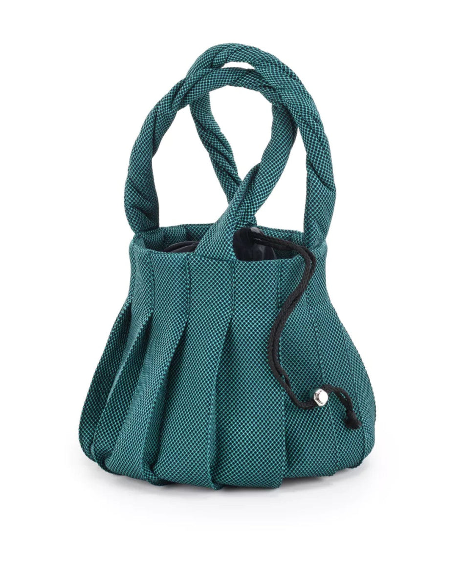 IN.ZU Stricktaschen - BONIFAKTUR - Green Ocean - IN.ZU IN.ZU Stricktaschen Green Ocean