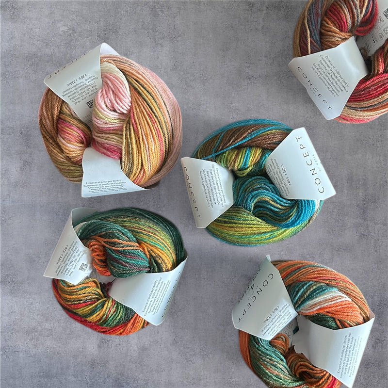 Katia SYMMETRIC SOCKS & MORE - PARADISE - BONIFAKTUR - 40 - Katia SYMMETRIC SOCKS & MORE - PARADISE