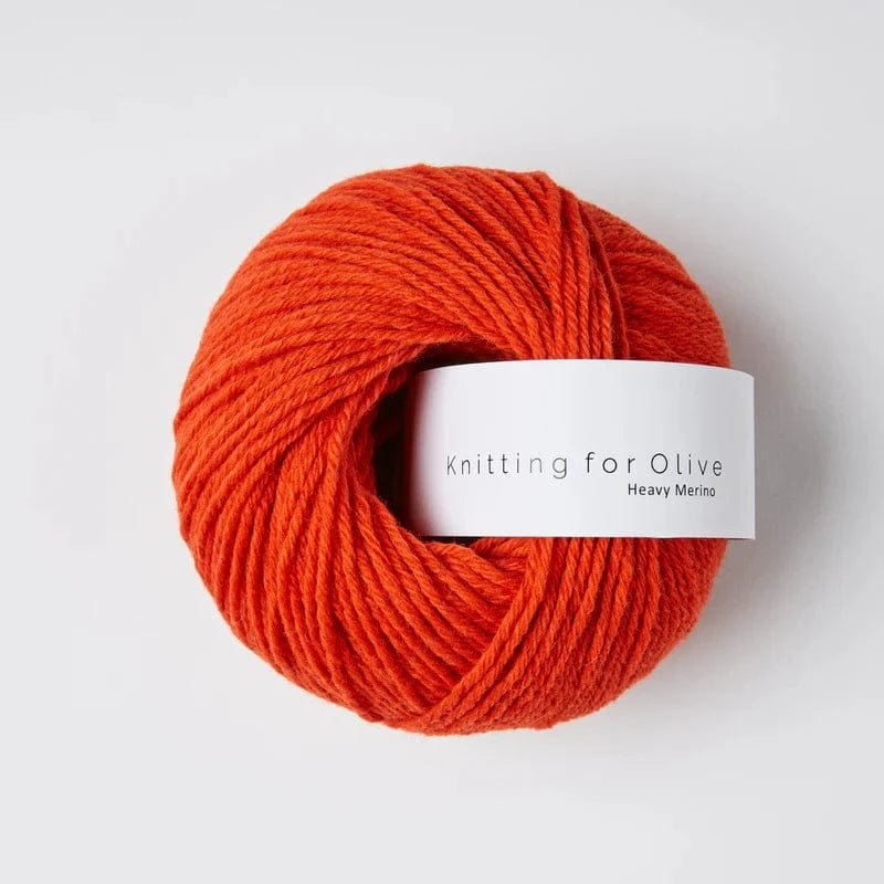 Knitting for Olive Heavy Merino - BONIFAKTUR - Blood Orange - Knitting for Olive Heavy Merino Blood Orange