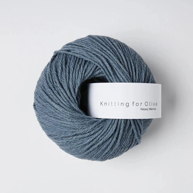 Knitting for Olive Heavy Merino - BONIFAKTUR - Dusty Petroleum Blue - Knitting for Olive Heavy Merino Dusty Petroleum Blue