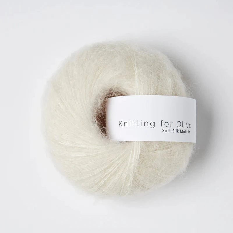 Knitting for Olive Soft Silk Mohair - BONIFAKTUR - Cream - Knitting for Olive Knitting for Olive Soft Silk Mohair Cream