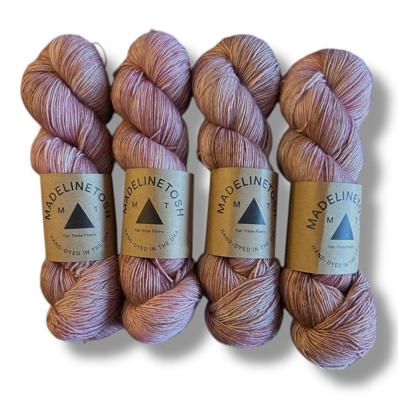 Madelinetosh Tosh Merino Light - BONIFAKTUR - Copper Pink | Solid - Madelinetosh Tosh Merino Light