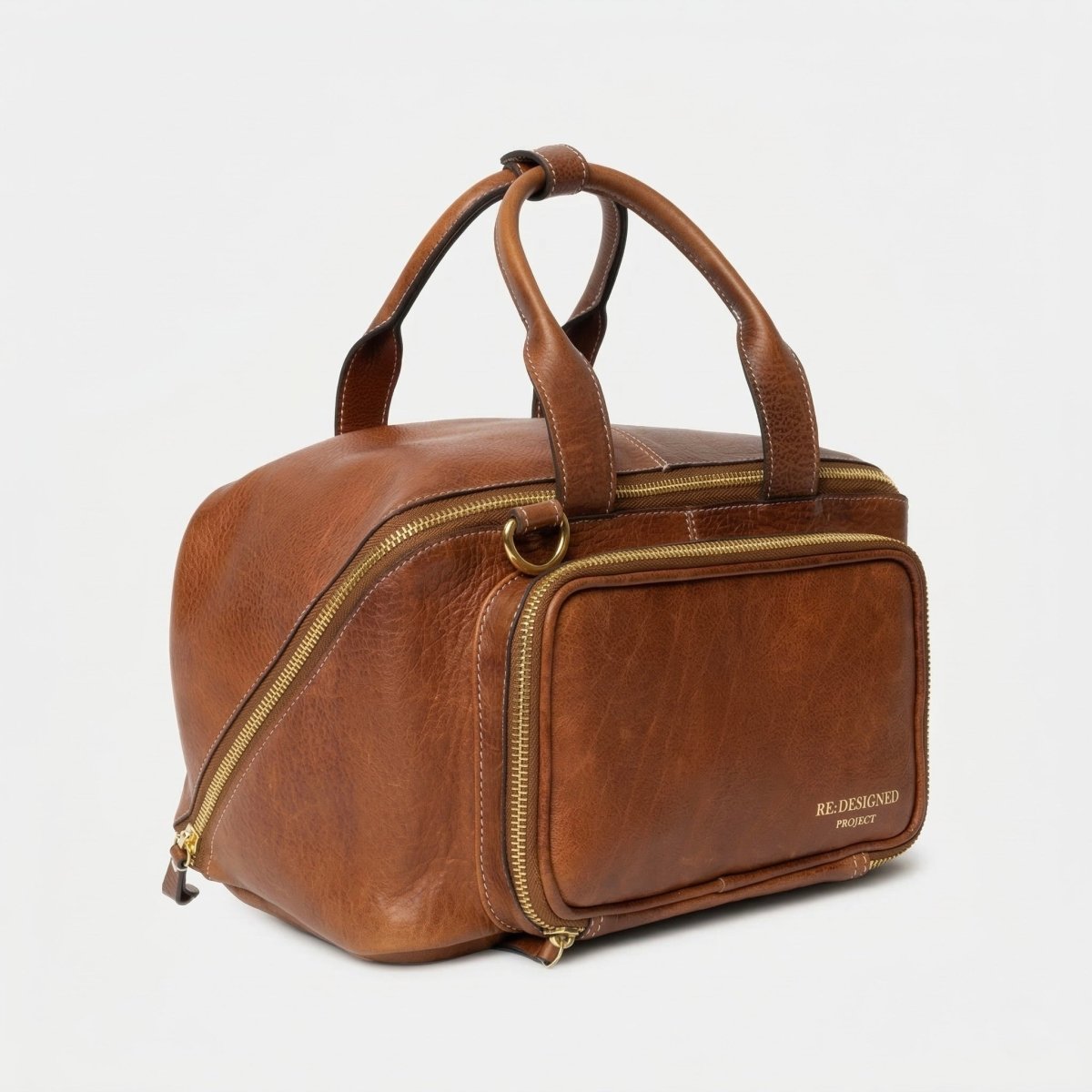 RE:DESIGNED Project 39 - BONIFAKTUR - Taupe - farbe_walnut - and - gold