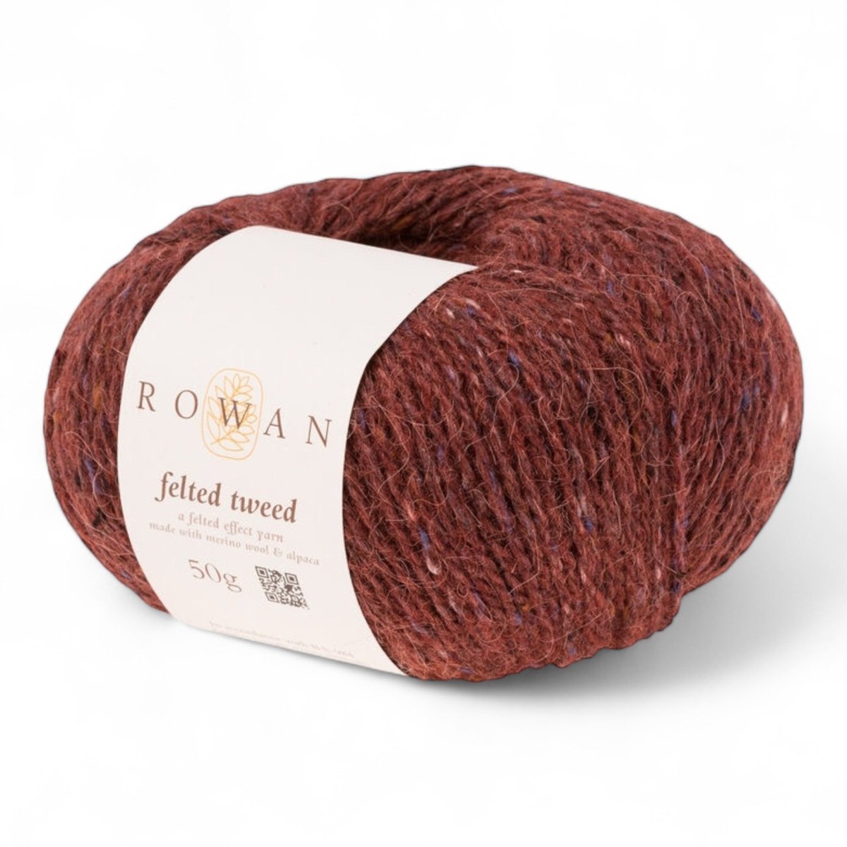 ROWAN FELTED TWEED - BONIFAKTUR - 196 Barn Red - ROWAN FELTED TWEED