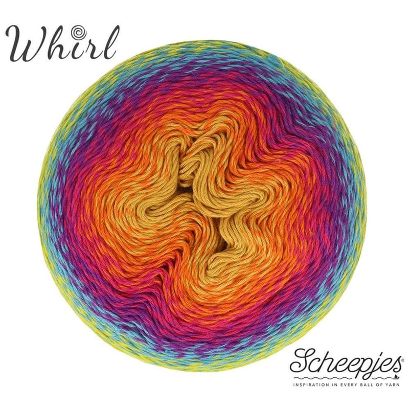 Scheepjes Whirl - BONIFAKTUR - 792 Rainbow Popsicle - Scheepjes Scheepjes Whirl 792 Rainbow Popsicle