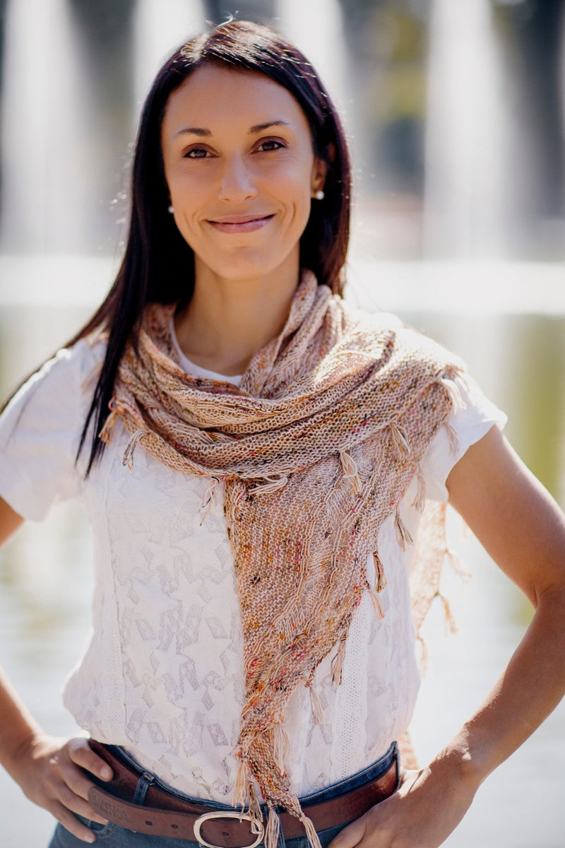 The Lone Skein Shawl (Joji Locatelli) – Garnpaket - BONIFAKTUR - Kleinste -The Lone Skein Shawl von Joji Locatelli