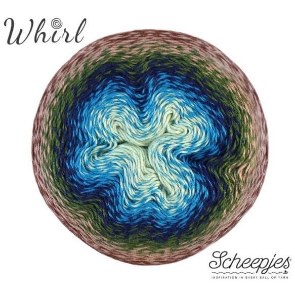 Scheepjes Whirl - BONIFAKTUR - 774 Salted Caramel Matcha - Scheepjes Whirl - BONIFAKTUR