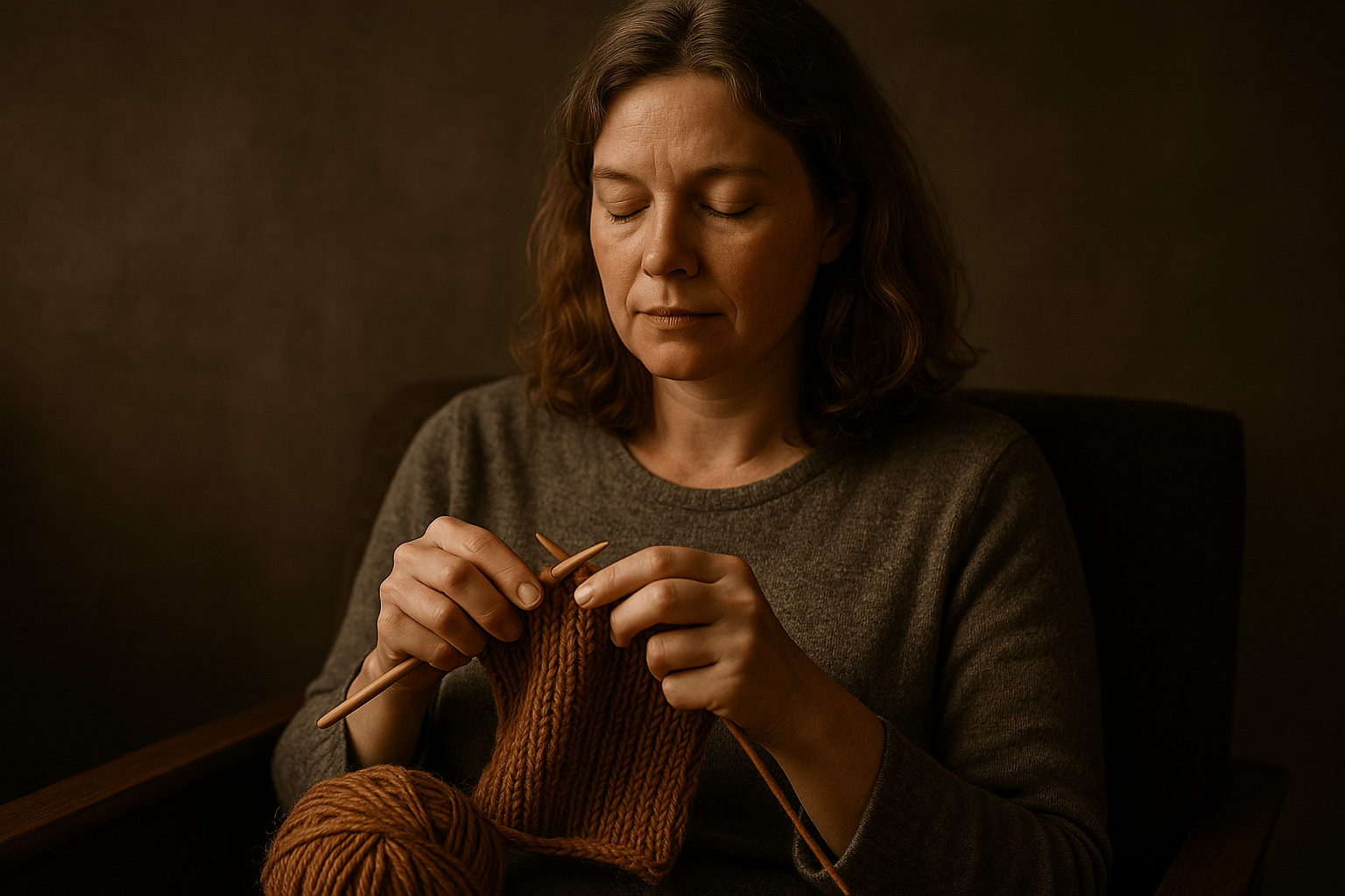 Stricken als Achtsamkeitspraxis: Die meditative Kraft der Maschen - BONIFAKTUR