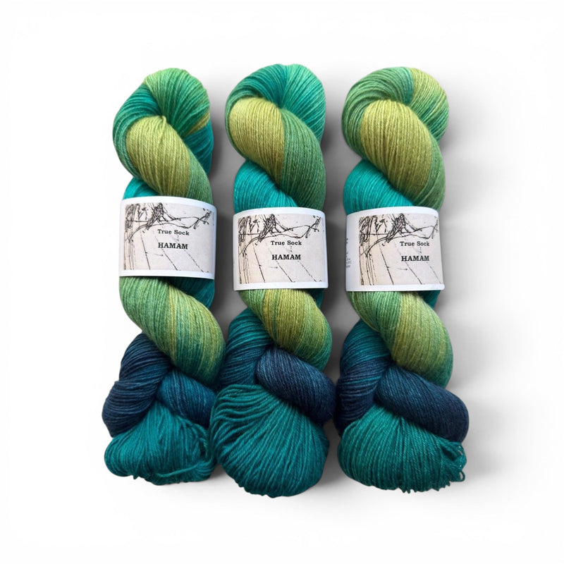 Atelier Franziska Uhl HANDGEFÄRBTE SOCKENWOLLE - TRUE SOCK