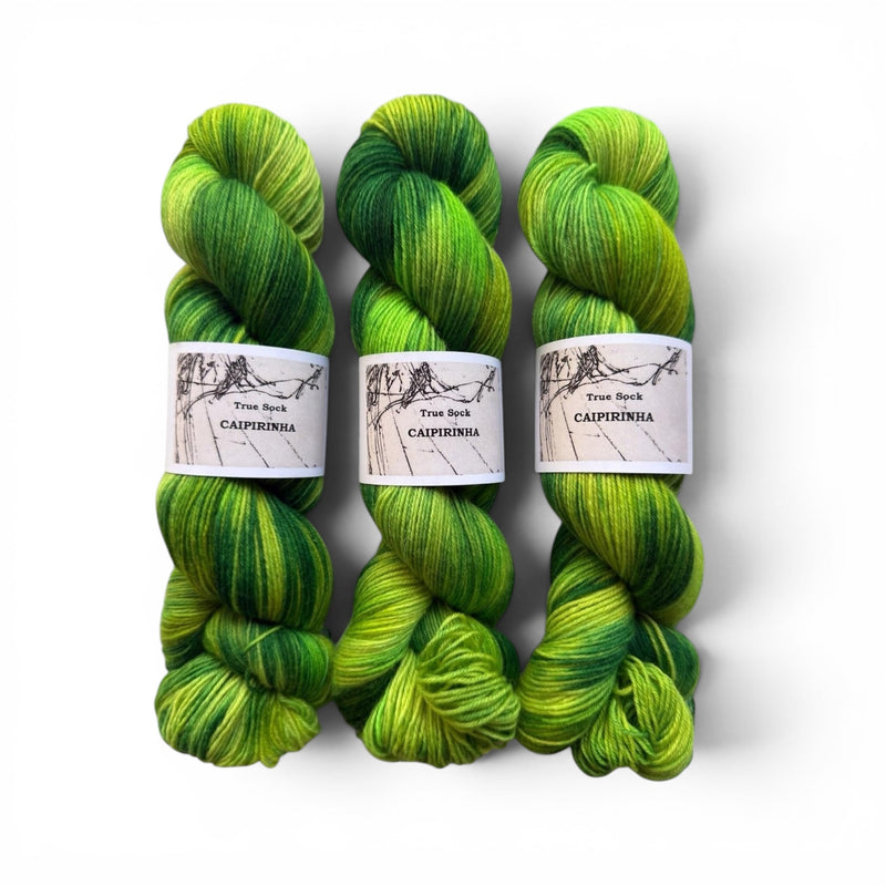 Atelier Franziska Uhl HANDGEFÄRBTE SOCKENWOLLE - TRUE SOCK