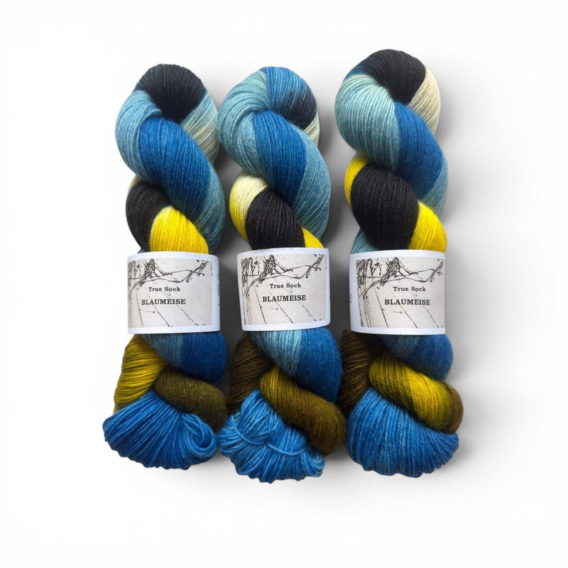 Atelier Franziska Uhl HANDGEFÄRBTE SOCKENWOLLE - TRUE SOCK