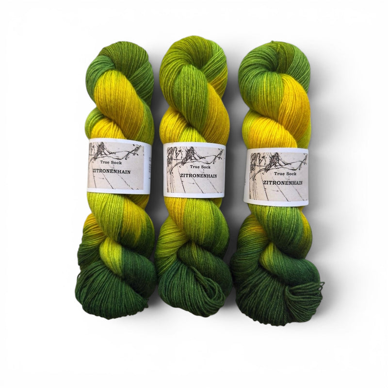 Atelier Franziska Uhl HANDGEFÄRBTE SOCKENWOLLE - TRUE SOCK