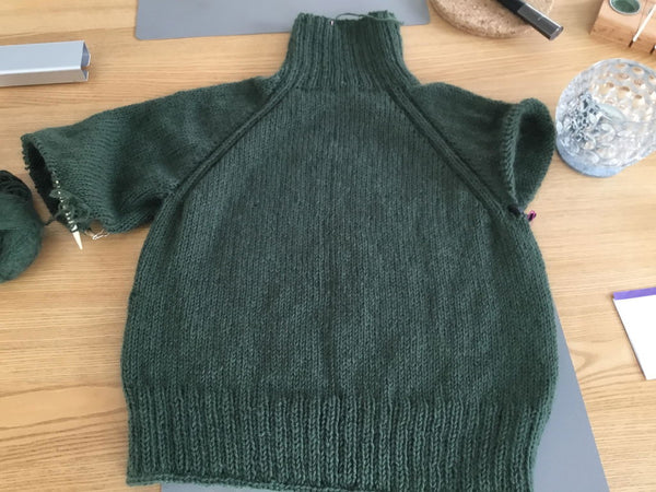 Customer photo: Knitting for Olive SOFT SILK MOHAIR