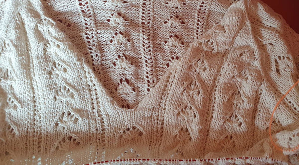 Customer photo: Knitting for Olive PURE SILK