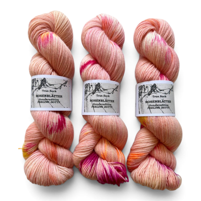 Atelier Franziska Uhl HANDGEFÄRBTE SOCKENWOLLE - TRUE SOCK
