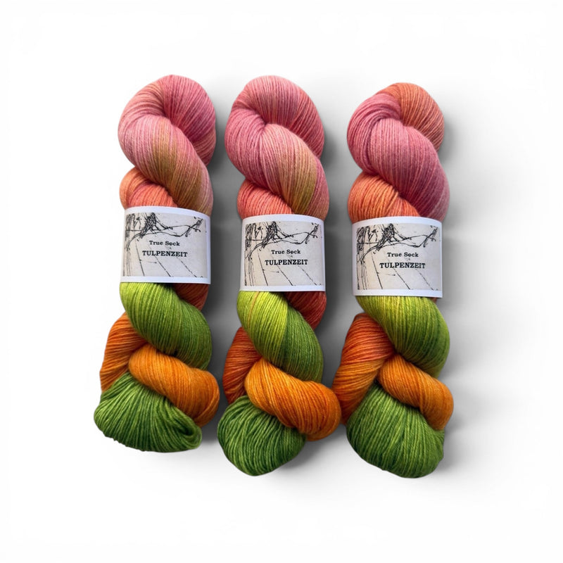 Atelier Franziska Uhl HANDGEFÄRBTE SOCKENWOLLE - TRUE SOCK