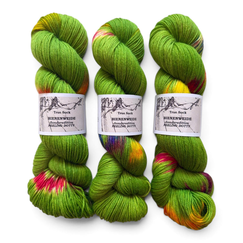 Atelier Franziska Uhl HANDGEFÄRBTE SOCKENWOLLE - TRUE SOCK