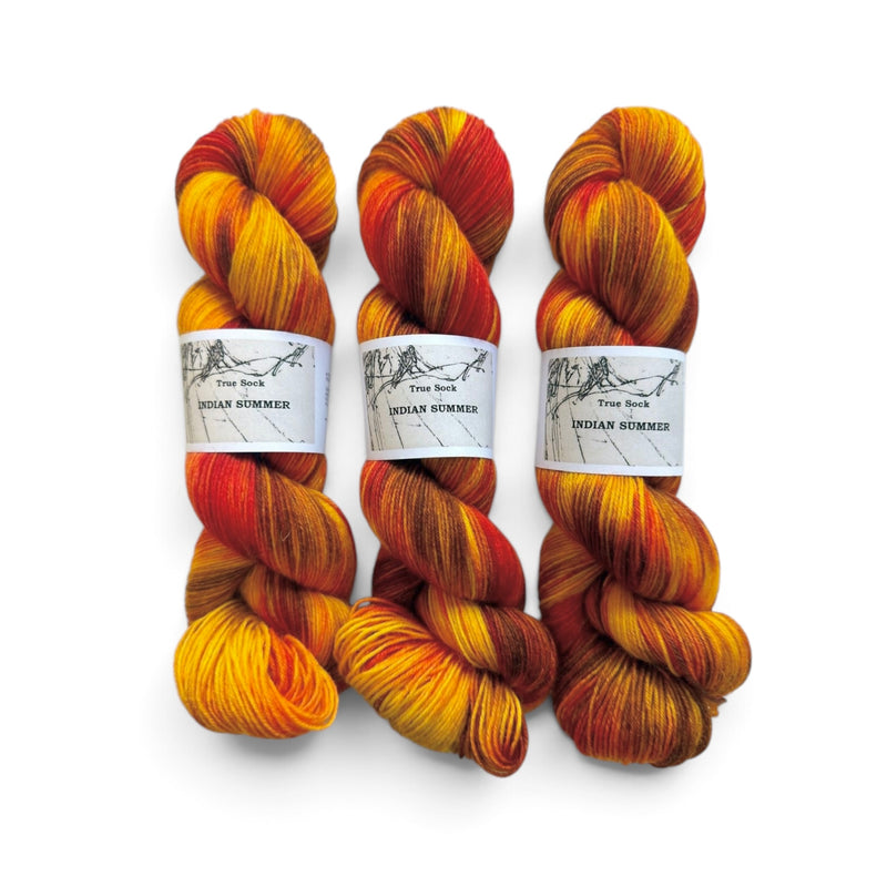 Atelier Franziska Uhl HANDGEFÄRBTE SOCKENWOLLE - TRUE SOCK