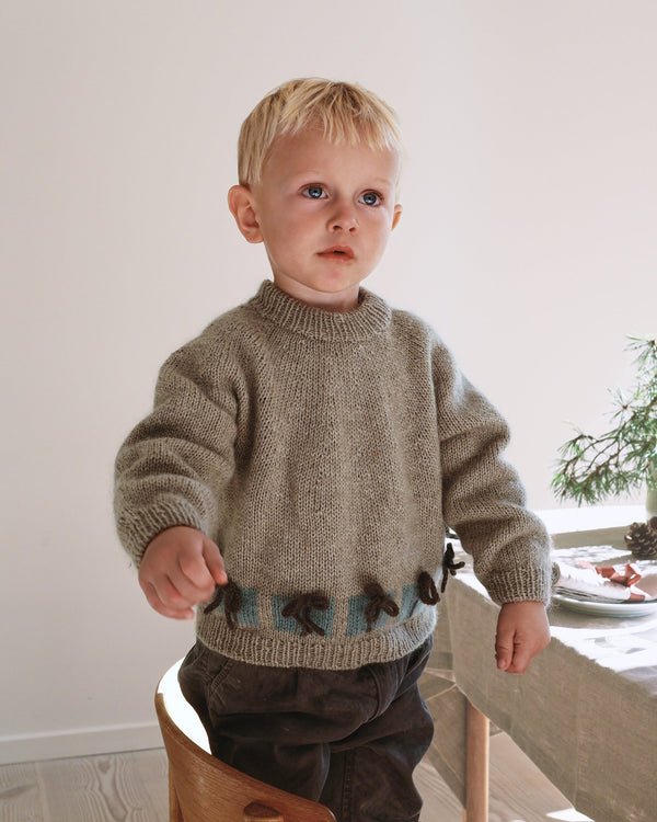 Christmas Morning Sweater Kids – Strickanleitung & Garnpaket