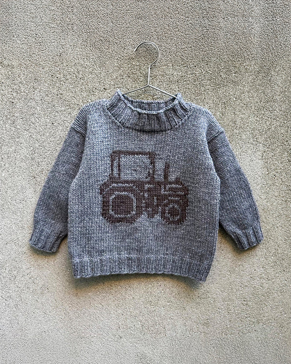Tractor Sweater – Strickanleitung & Garnpaket