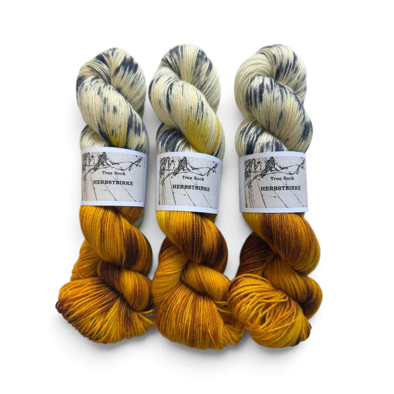 Atelier Franziska Uhl HANDGEFÄRBTE SOCKENWOLLE - TRUE SOCK