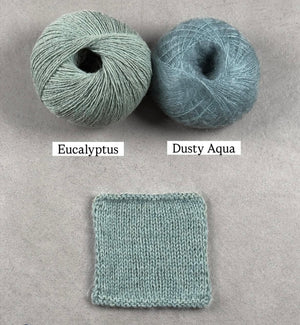 Eukalyptus mit Dusty Aqua