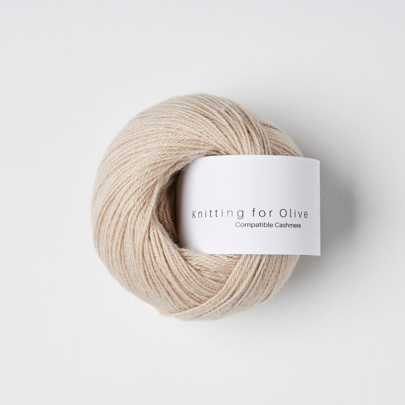 Knitting for Olive Compatible Cashmere in Powder: Kaschmirgarn in Lace-Stärke
