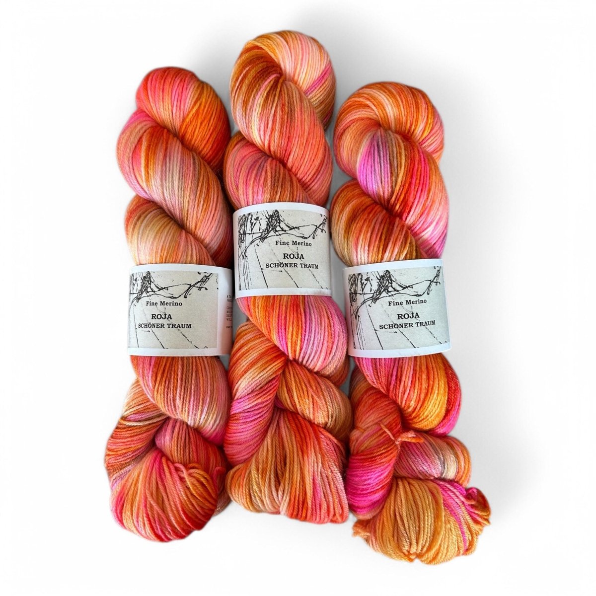 Atelier Franziska Uhl Fine Merino Sock - BONIFAKTUR - Roja - Atelier Franziska Uhl Atelier Franziska Uhl Fine Merino Sock Roja