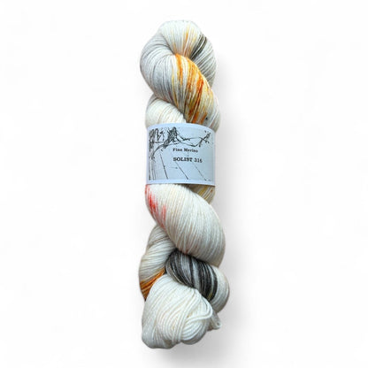 Atelier Franziska Uhl Fine Merino Sock „SOLISTEN“ - BONIFAKTUR - Solist 316 - Atelier Franziska Uhl Atelier Franziska Uhl Fine Merino Sock „SOLISTEN“ Solist 316