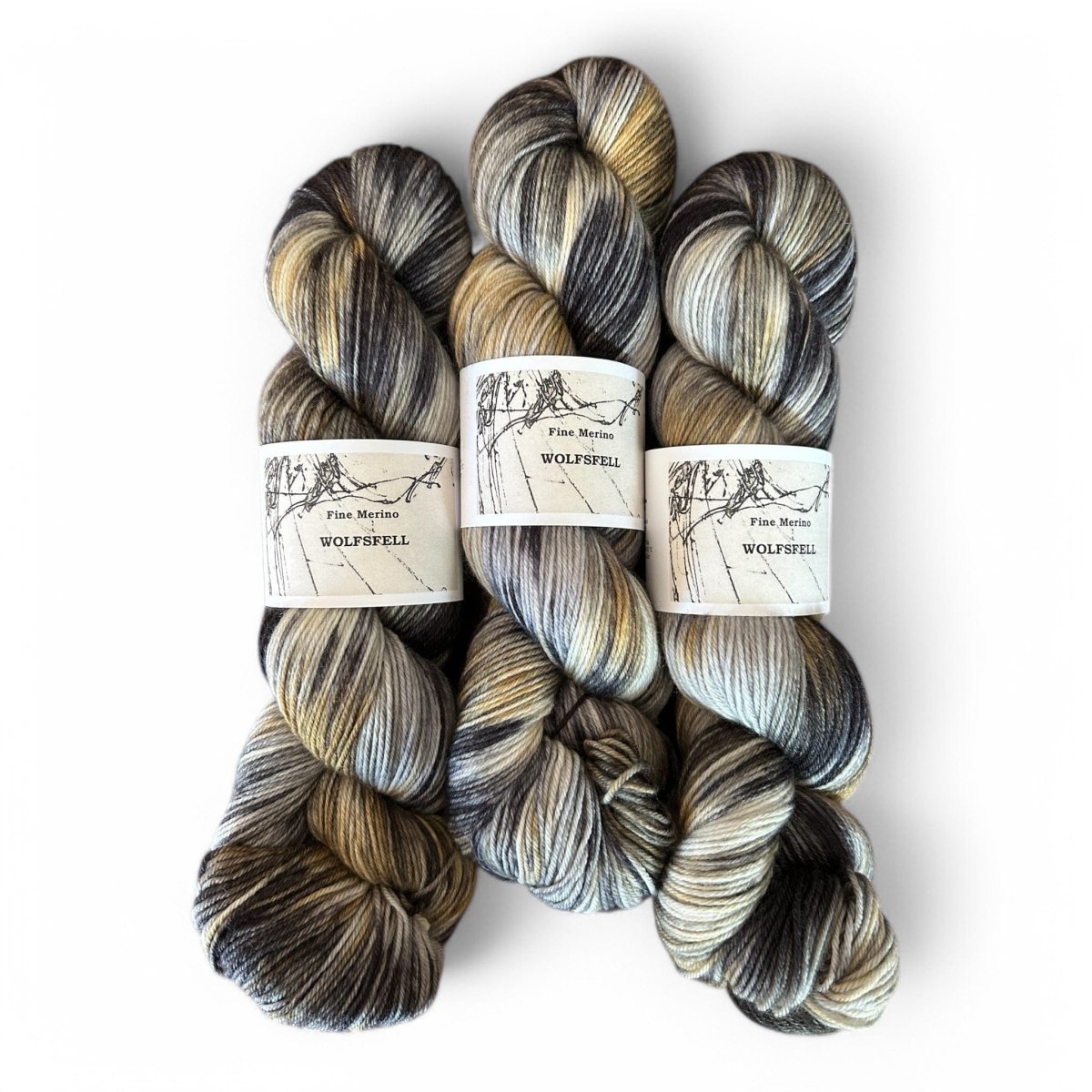 Atelier Franziska Uhl Fine Merino Sock - BONIFAKTUR - Wolfsfell - Atelier Franziska Uhl Atelier Franziska Uhl Fine Merino Sock Wolfsfell