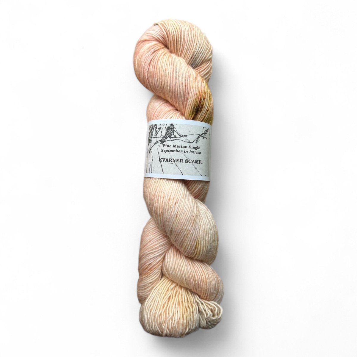 Atelier Franziska Uhl Merino Singles - BONIFAKTUR - Kvarner Scampi - Atelier Franziska Uhl Atelier Franziska Uhl Merino Singles Kvarner Scampi